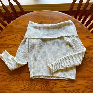 Off the Shoulder Sweater